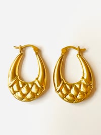 Image 1 of 14K GOLD EARRINGS #5