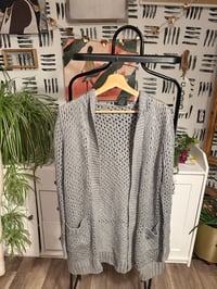 Image 1 of Gray sweater hood