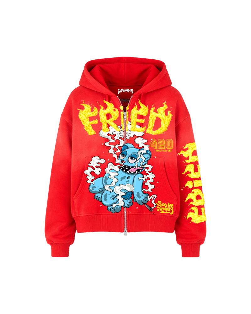 Image of Sixthwonder Fried Zip up Hoodie
