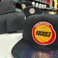 Image 2 of Mitchell & Ness HWC Snapback Patent visor Satin UV