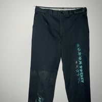 Image 3 of 1:1 recycled pants : Green: 32x31