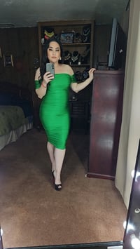 Image 7 of Tina Rushed Dress 