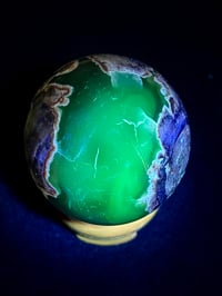 Image 8 of Volcano Agate Sphere #2832