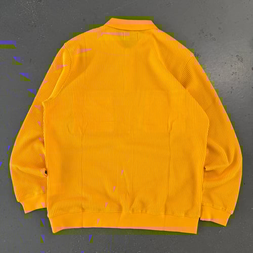 Image of BNWT SS 18 Palace Waffle Long Sleeve Polo Shirt, Size XL