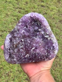 Image 14 of Amethyst With Calcite & Polished Edges | Brazil #2185