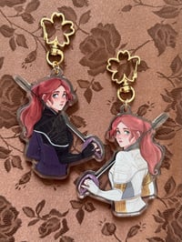 Maelle reversible keychain 
