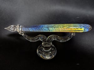 Gold & Silver Feathered