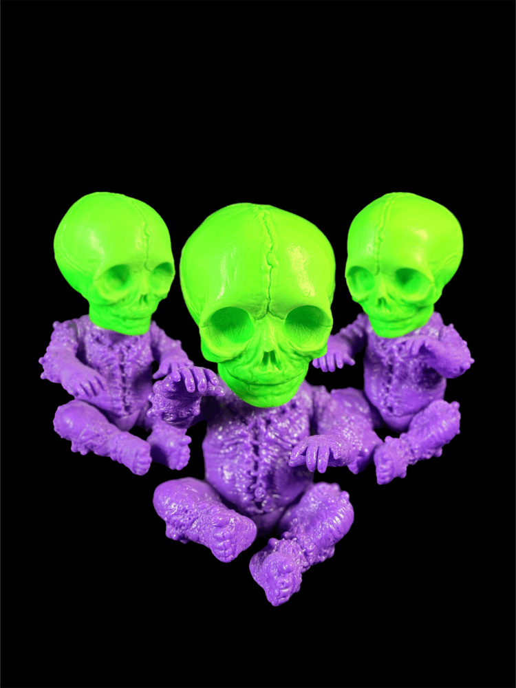 Image of Fetoid (Green/ Purple mixed parts)
