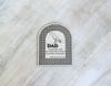 Rattan 'DAD' Arch Plaque