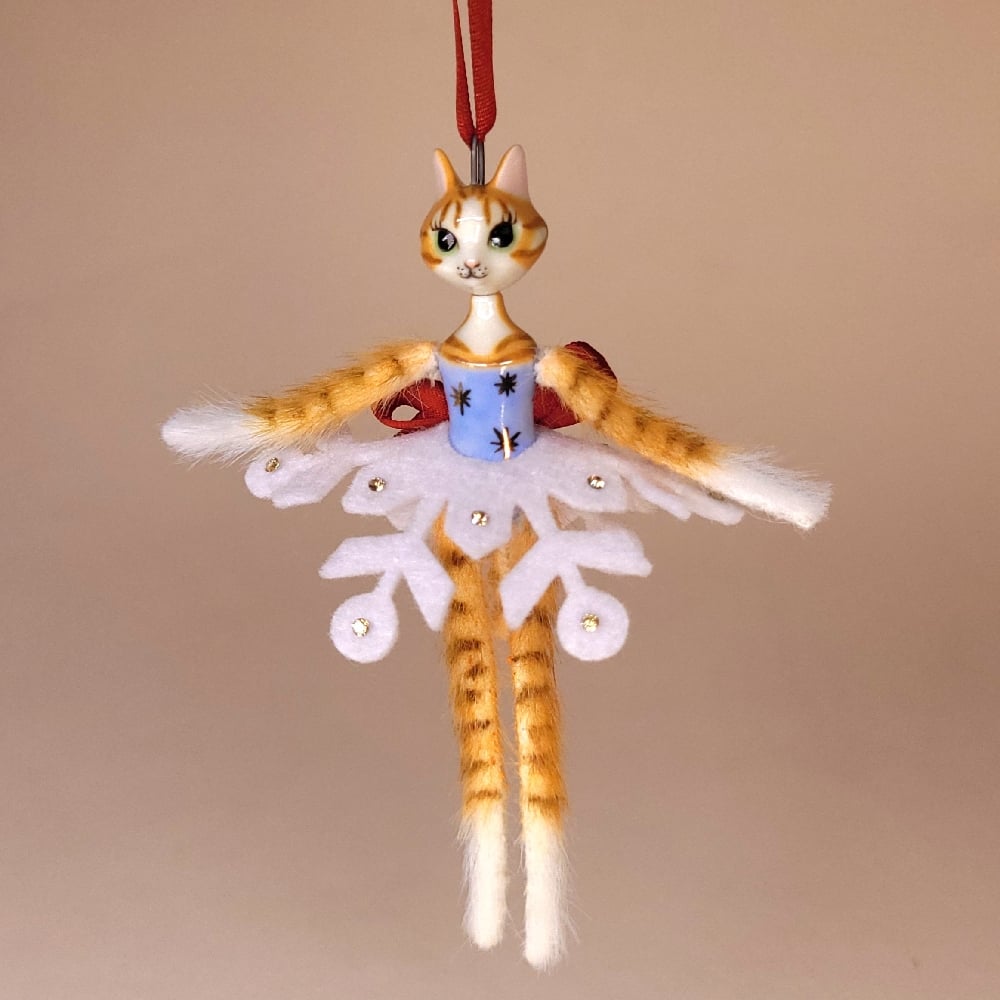 Image of Ginger Tabby Snowflake Kitten