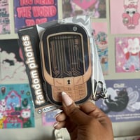 Image 4 of ateez fandom phone photocard holder.