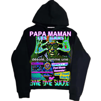 Image 1 of PAPA MAMAN DSL 800GSM HOODIE