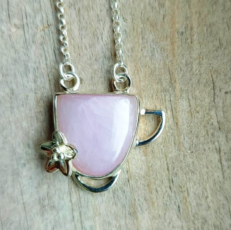 Image of Kunzite Pendant — Cup of Lights