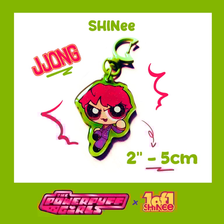 [KEYCHAIN] Jonghyun x Powerpuff Girls 