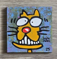 Image 1 of Spe 3 2.5x2.5 Inch Original Painting by Joey Mars 