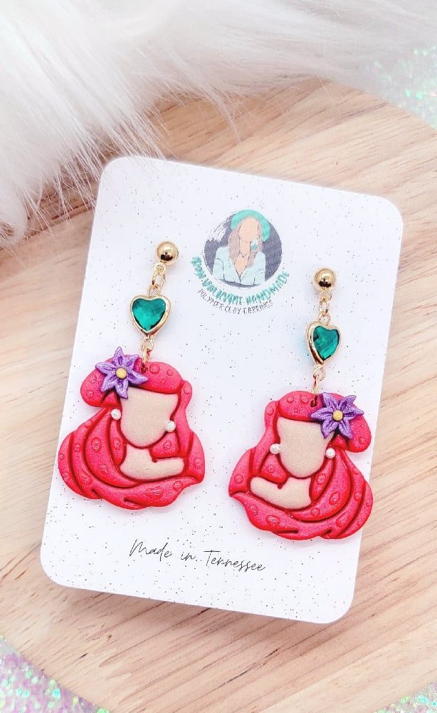 Image of Under the Sea Princess Earrings