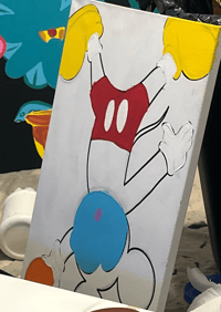 Image 3 of Mickey “MJ” Smurf Canvas