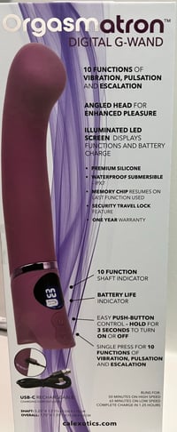 Image 2 of Orgasmatron Digital G-Wand Vibe