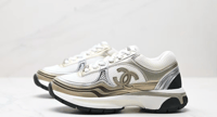 Image 2 of C Trainers - Silver and Gold 