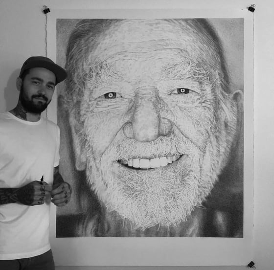 Image of Willie 60x44”