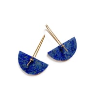 Image 2 of Lapis Earrings No. 5