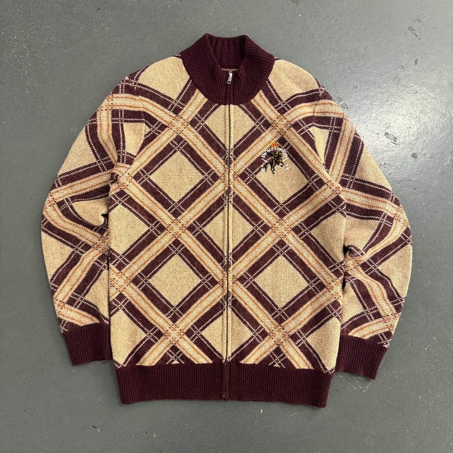 Image of Palace knitted zip up, size medium