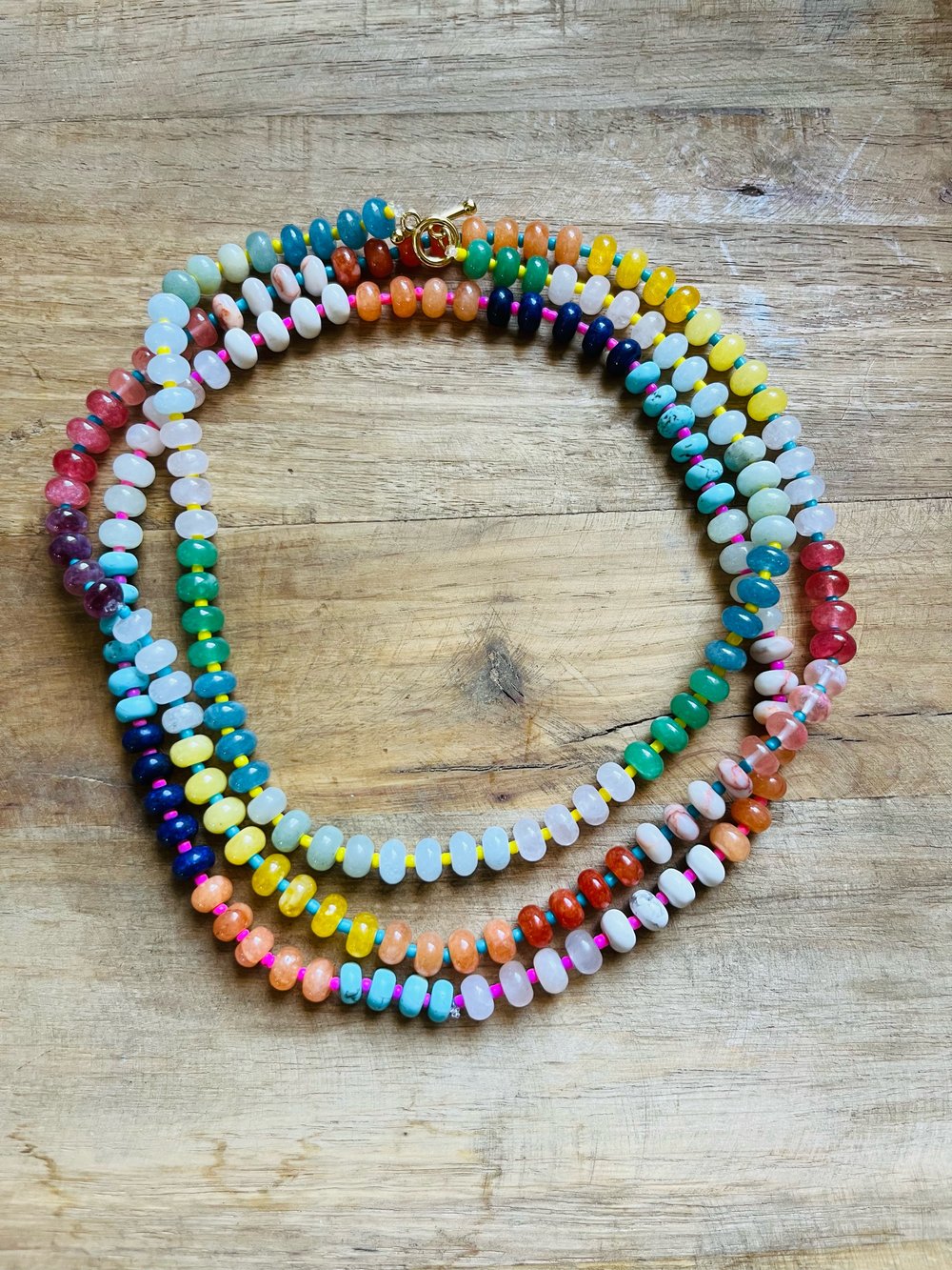 Image of Stone Beaded Necklace