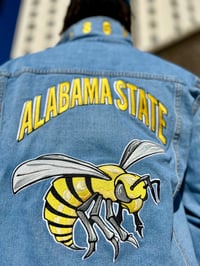 Image 1 of Alabama State U - Homecoming Denim Jacket 2.0