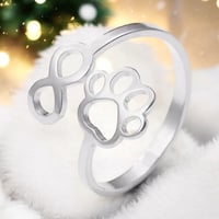 Image 1 of Paw to your heart ring 