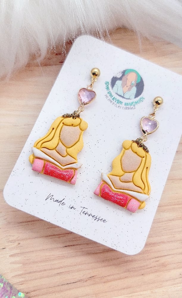 Image of Sleeping Princess Earrings