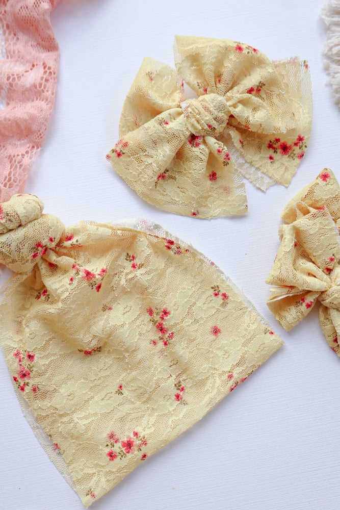 Image of YELLOW LACE