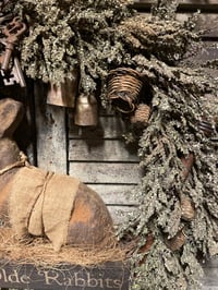 Image 4 of #1 Olde Rabbits ~ Wreath ~ One of my larger rabbits!