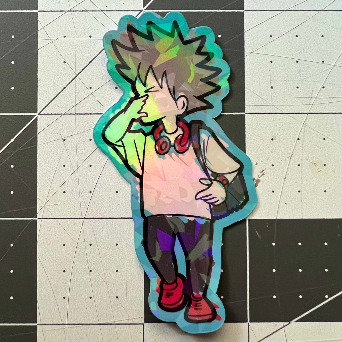 Image of Jujutsu Kaisen Fushiguro Sticker (End Credits)
