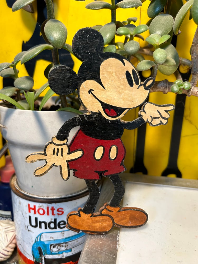 Image of Folk art Mickey