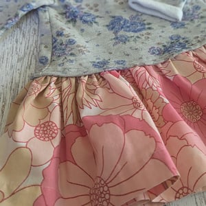 Image of Suzy Sweater Dress- Retro Floral