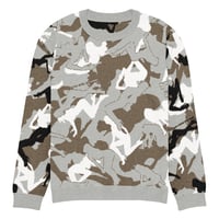 Image 2 of Knitted crew neck sweater hot girl