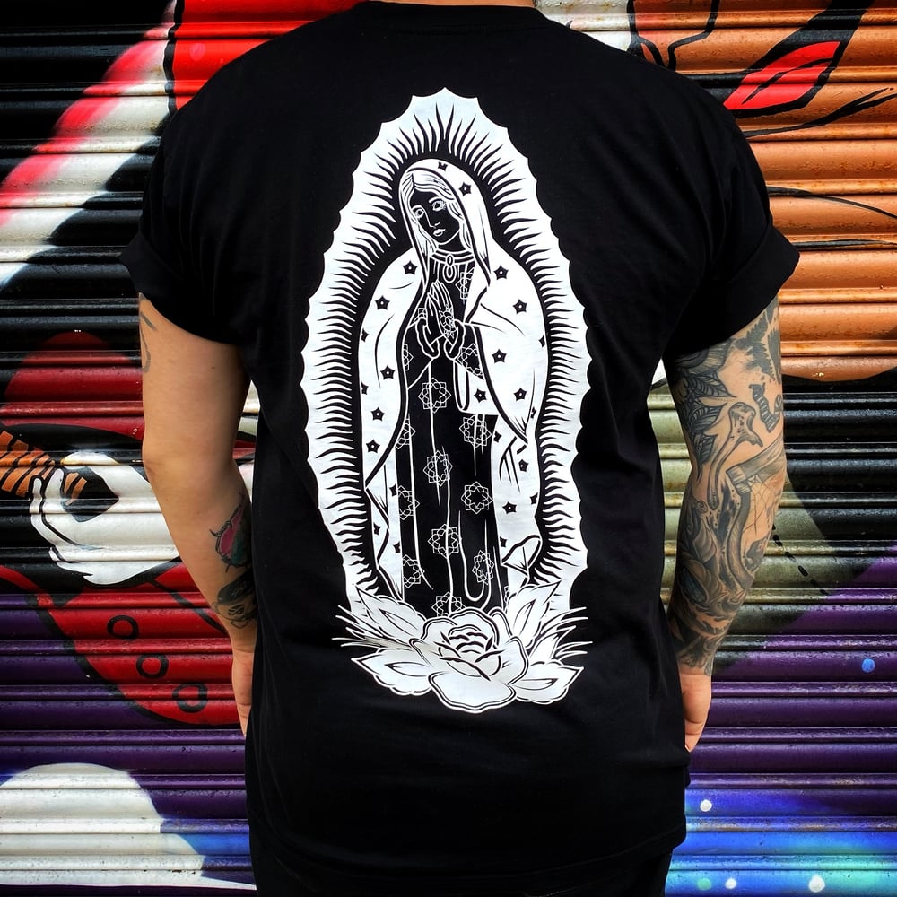 Image of VIRGIN MARY TEE - BLACK