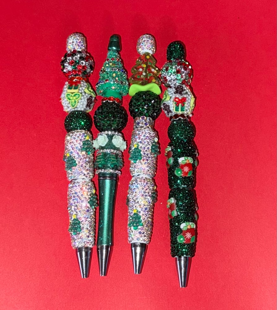 Image of Rhinestone Festive Pens 