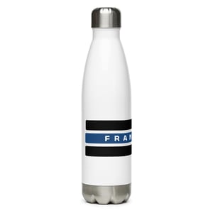 Image of Thin Blue Line stainless steel water bottle