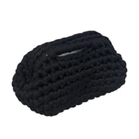 Image 1 of Black Clasp Bag