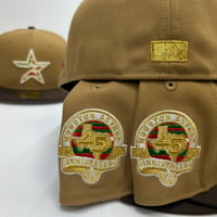 Image 2 of New Era 59Fifty Wheat Burntwood Astros