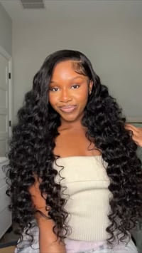 Image 1 of 13x6 loose wave frontal wig 30 in. 