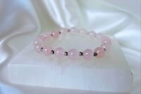 Image 2 of ROSE QUARTZ BRACELET 