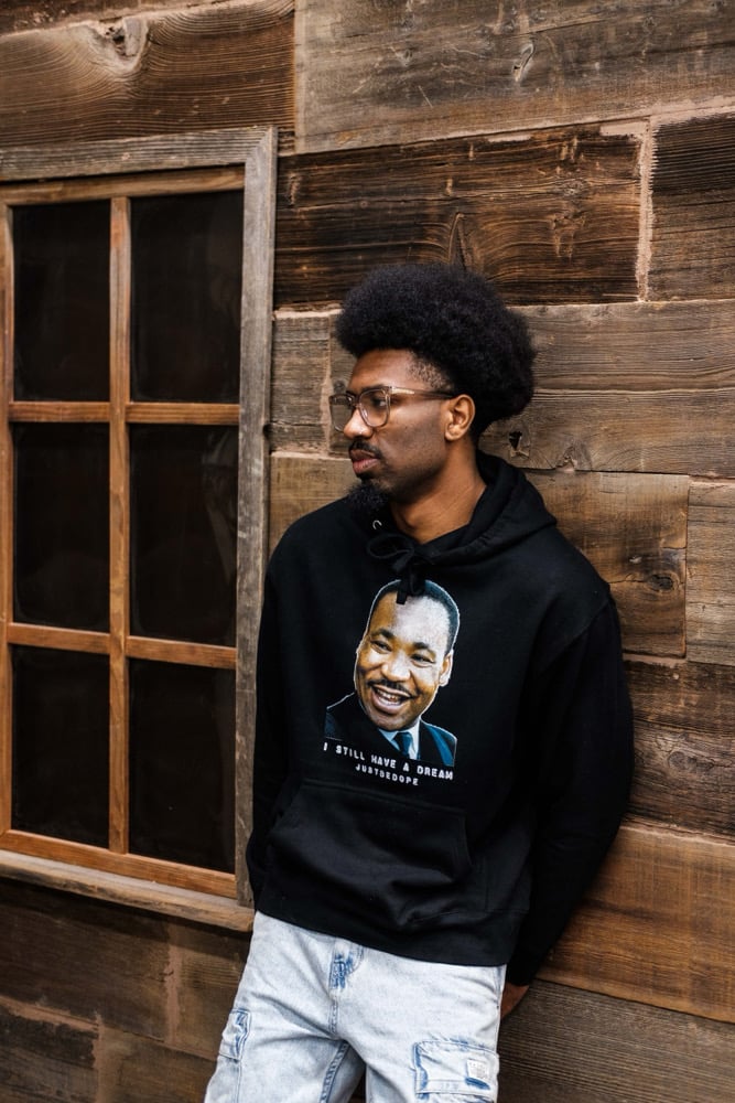 Image of MLK Dream Hoodie Black