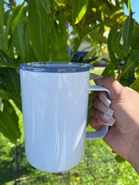 Image 2 of 16oz Double Wall Sublimation Stainless Steel Mug