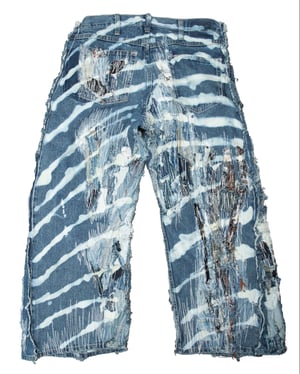 Image of MASSTAK - 171 Psychedelic Ptchwrk Jeans