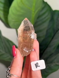 Image 19 of CHOOSE YOUR OWN NATURAL (UNPOLISHED) RUTILE IN QUARTZ POINT -BRAZIL-