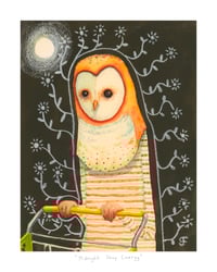 Image 1 of “Midnight Shop Energy” print