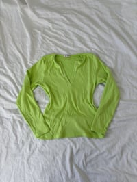 Image 1 of 00s Neon shirt // M 