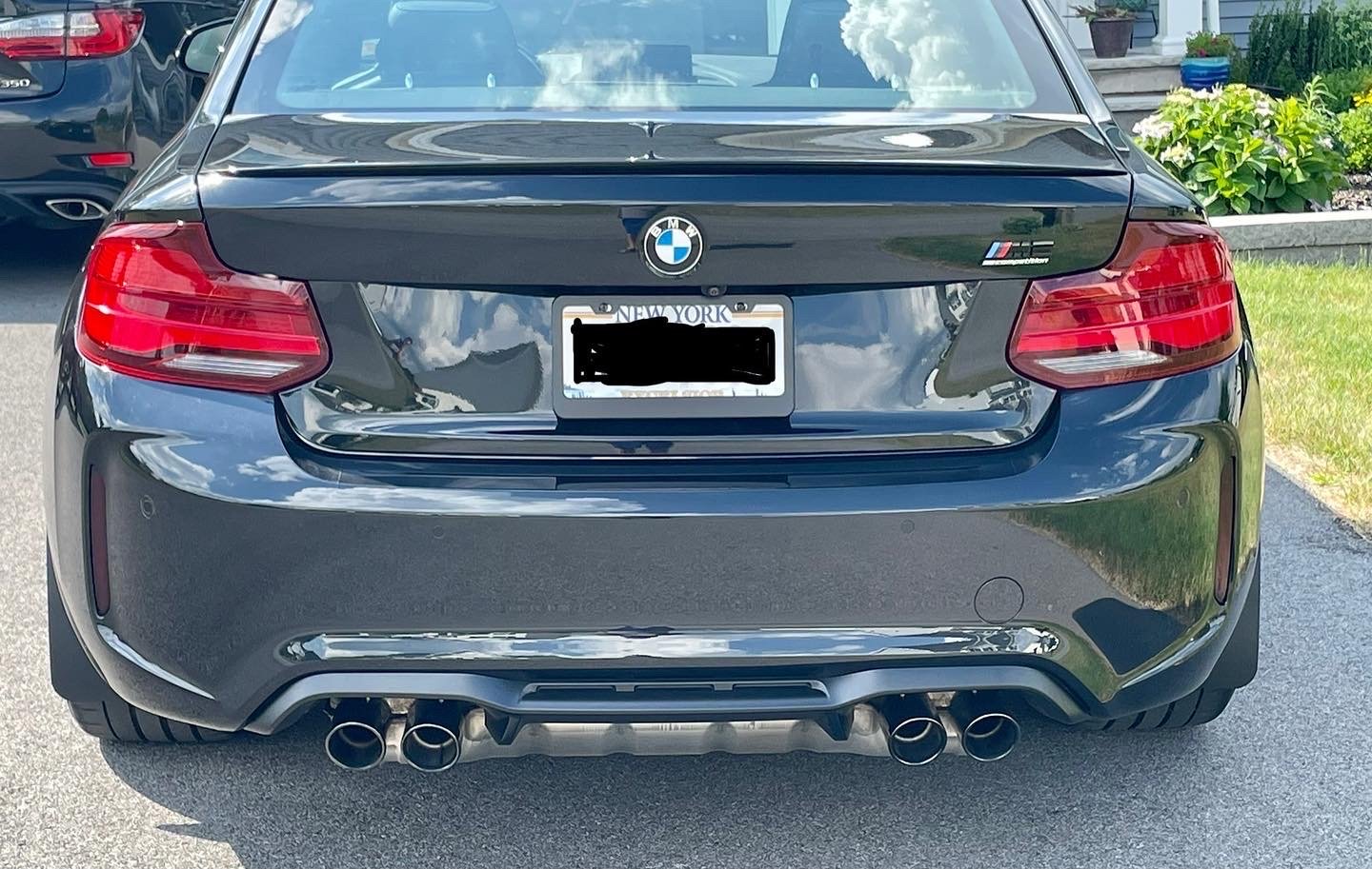 BMW M2 F87 Rear Reflector Tint/Vinyl Overlays | Blacked Out Designs